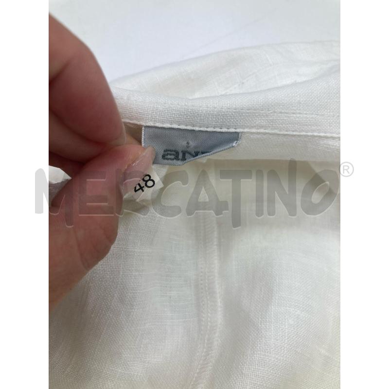 CAMICIA DONNA AND BIANCA LINO | Mercatino dell'Usato Gazzada schianno 3