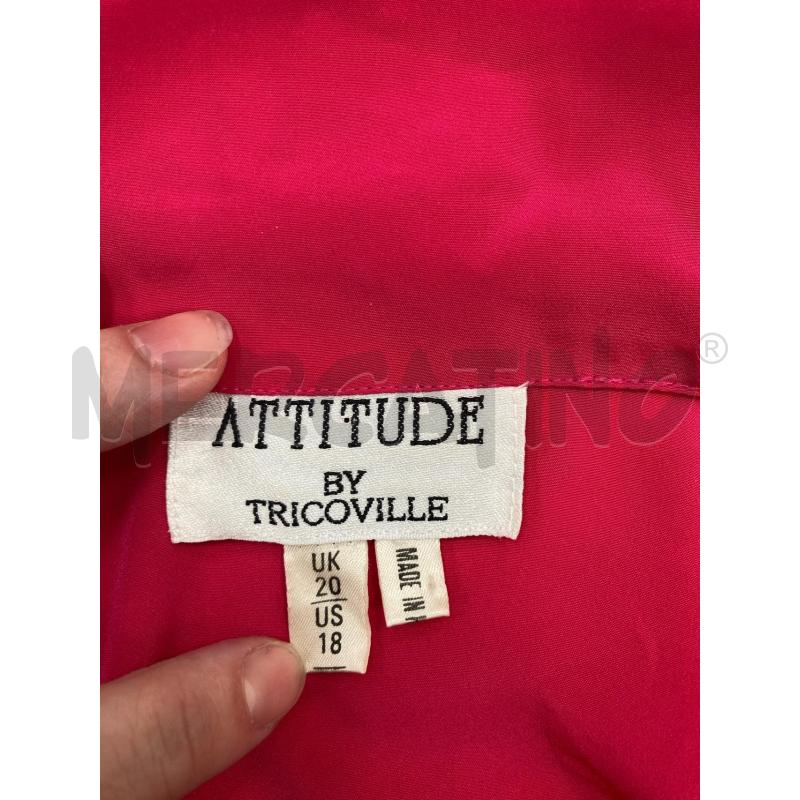CAMICIA DONNA ATTITUDE FUXIA VOULANT | Mercatino dell'Usato Gazzada schianno 3