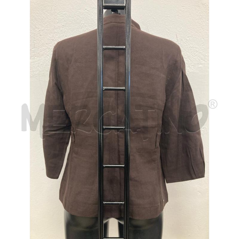 CAMICIA DONNA CLUB MARRONE LINO | Mercatino dell'Usato Gazzada schianno 2