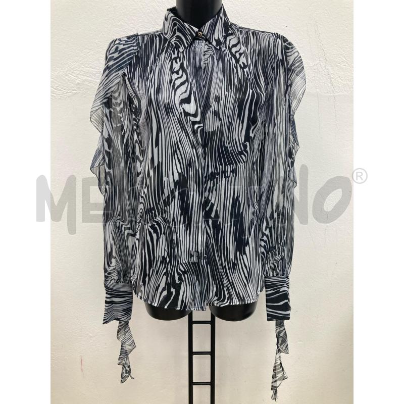 CAMICIA DONNA FRACOMINE ZEBRATA CARTELLINO | Mercatino dell'Usato Gazzada schianno 1
