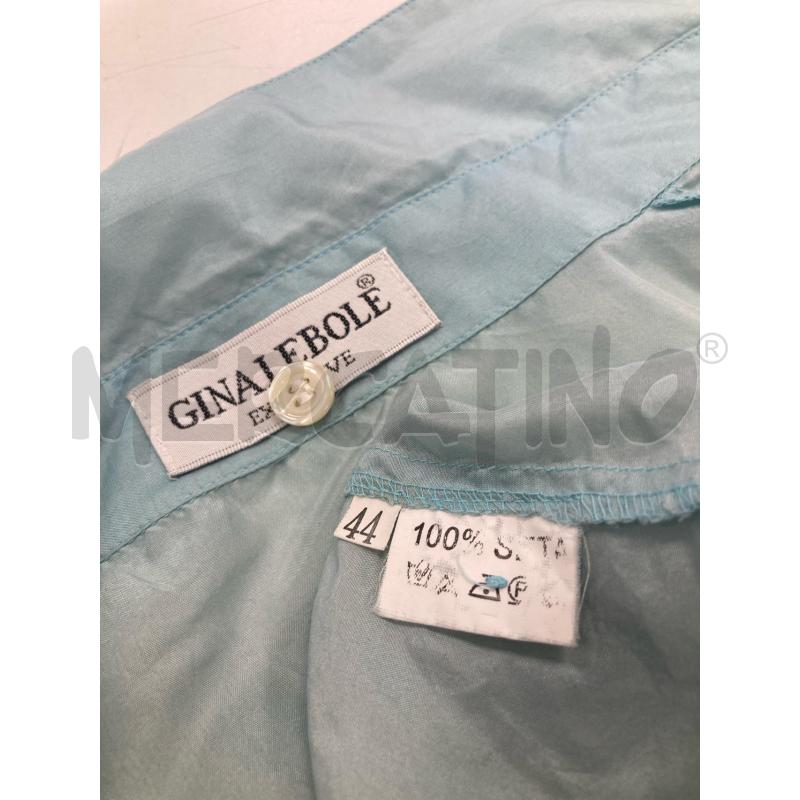 CAMICIA DONNA GINALEBOLE CARTA DA ZUCCHERO SETA | Mercatino dell'Usato Gazzada schianno 4
