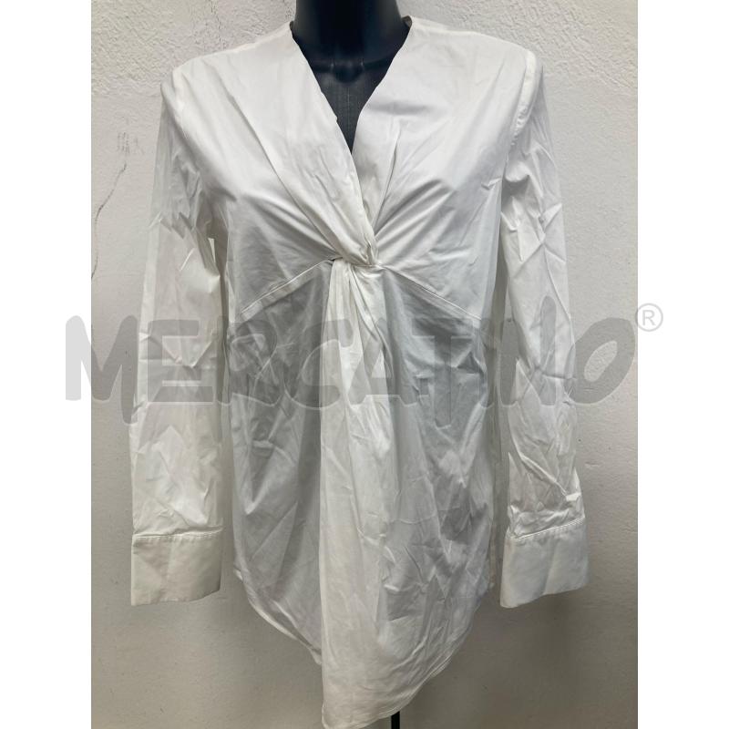 CAMICIA DONNA LIVIA CONTI INTRECCIO DAVANTI MANICHE LUNGHE | Mercatino dell'Usato Gazzada schianno 1