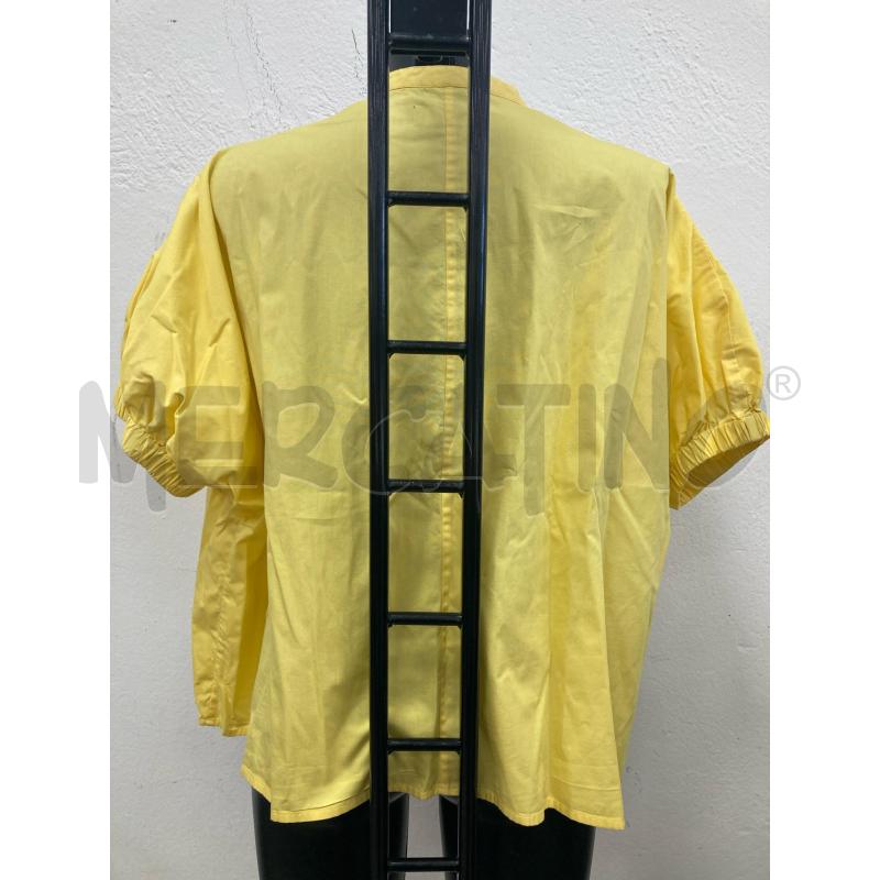 CAMICIA DONNA PIOMBO GIALLA MANICHE PALLONCINO | Mercatino dell'Usato Gazzada schianno 2