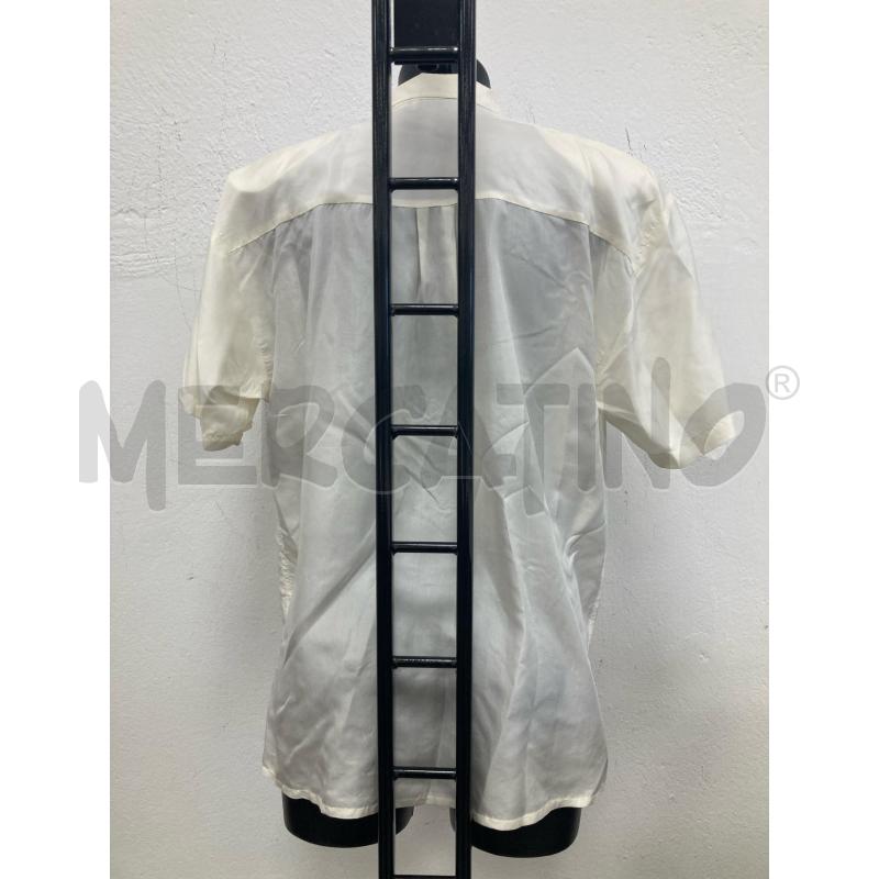 CAMICIA DONNA PURA SETA PANNA | Mercatino dell'Usato Gazzada schianno 2