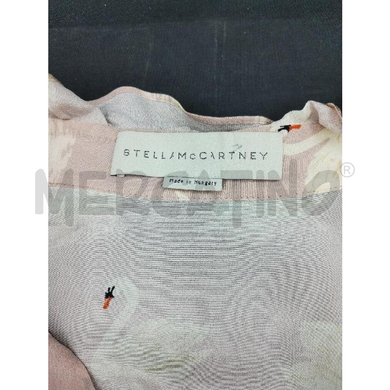 CAMICIA DONNA STELLA MCCARTNEY ROSA ANTICO  CIGNI | Mercatino dell'Usato Gazzada schianno 3