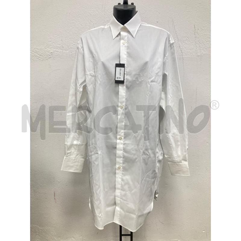 CAMICIA DONNA UGO BOSS BIANCA LUNGA CARTELLINO | Mercatino dell'Usato Gazzada schianno 1