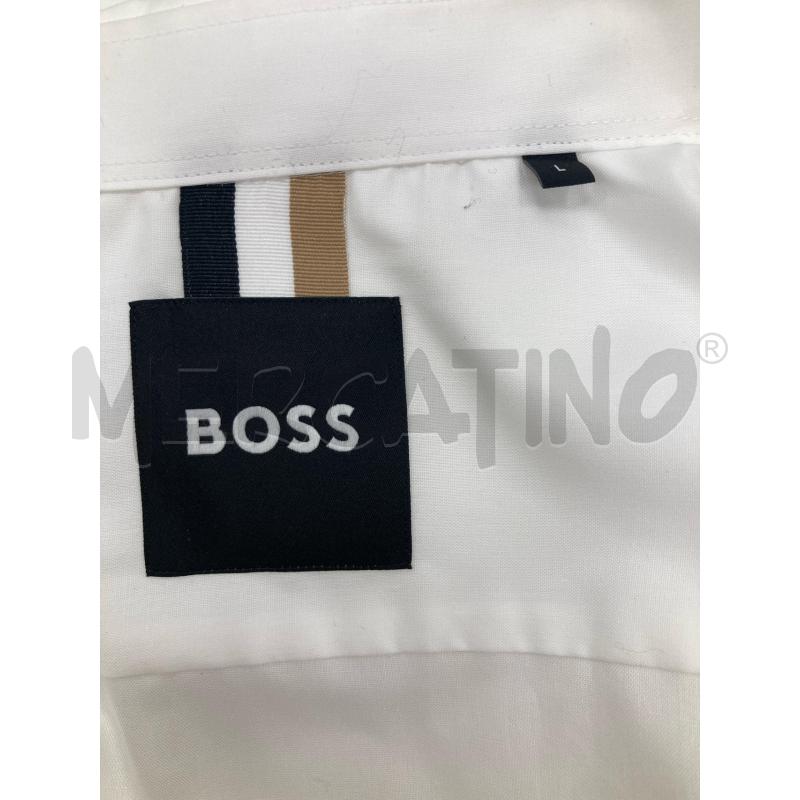 CAMICIA DONNA UGO BOSS BIANCA LUNGA CARTELLINO | Mercatino dell'Usato Gazzada schianno 3