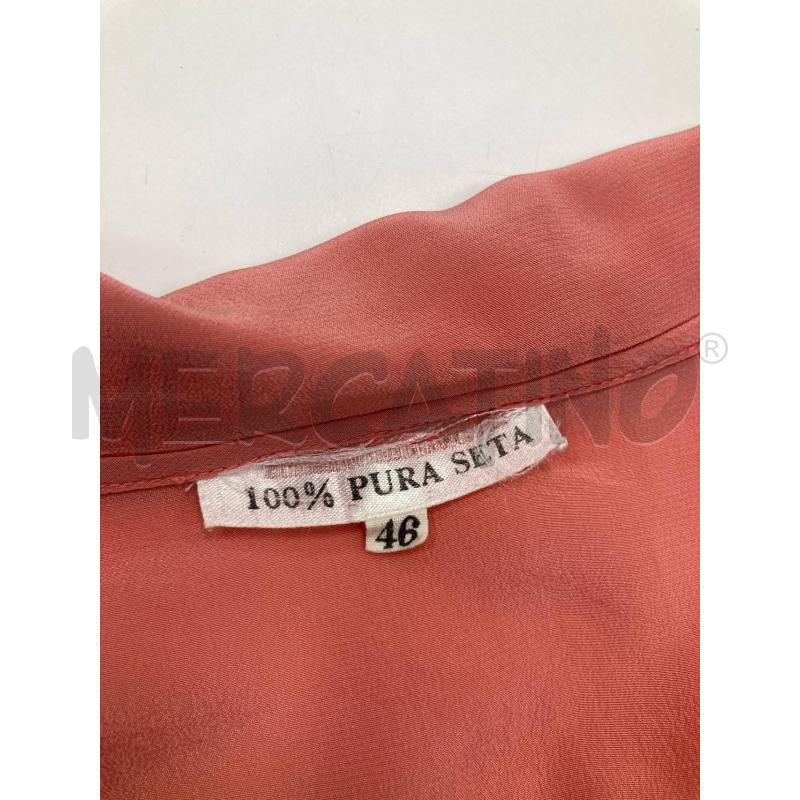 CAMICIA DONNA VINTAGE ROSA  | Mercatino dell'Usato Gazzada schianno 3