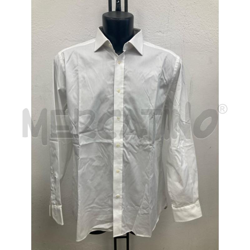 CAMICIA UOMO BOGGI BIANCA | Mercatino dell'Usato Gazzada schianno 1
