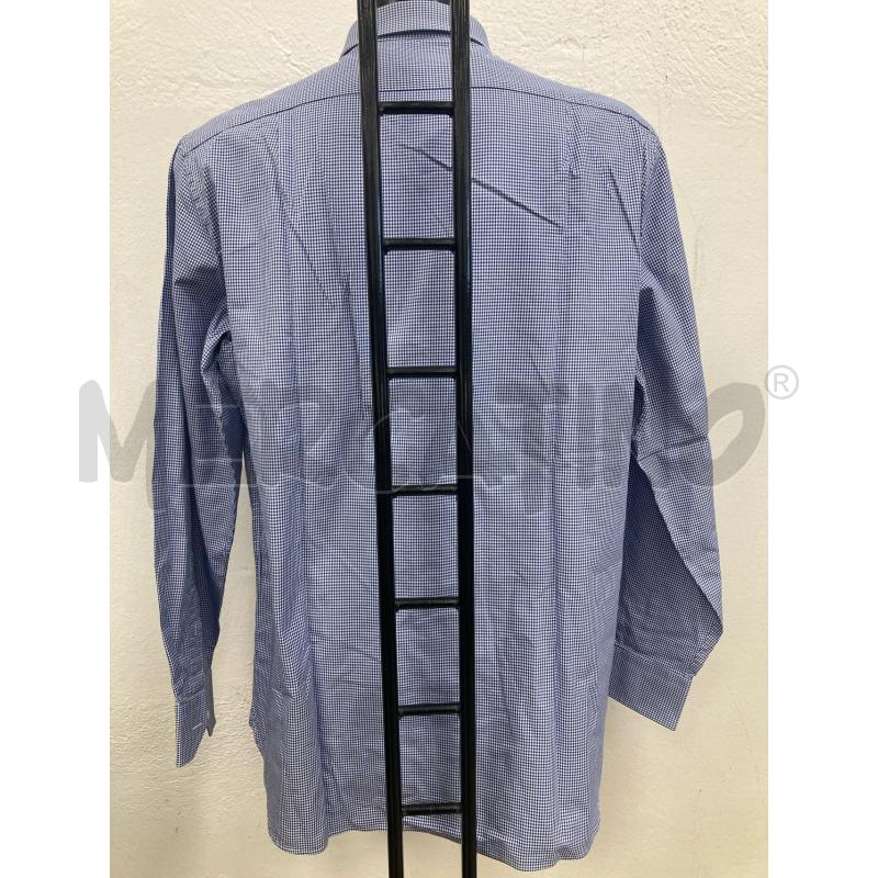 CAMICIA UOMO BOGGI QUADRETTI BIANCHI BLU | Mercatino dell'Usato Gazzada schianno 2