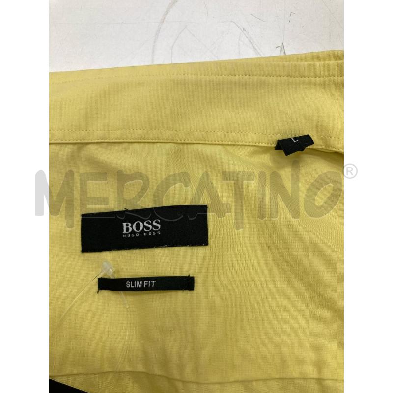 CAMICIA UOMO BOSS GIALLA | Mercatino dell'Usato Gazzada schianno 3