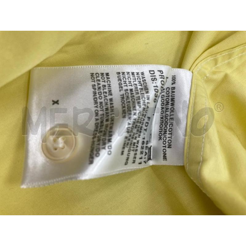 CAMICIA UOMO BOSS GIALLA | Mercatino dell'Usato Gazzada schianno 4