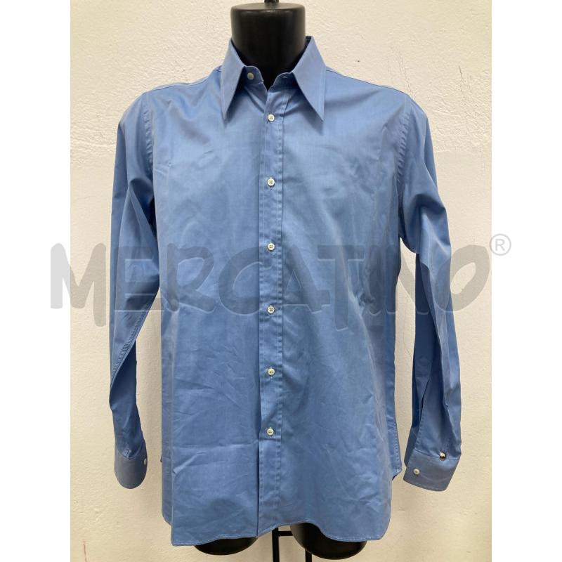 CAMICIA UOMO DOLCE&GABBANA AZZURRA | Mercatino dell'Usato Gazzada schianno 1