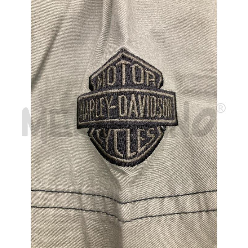 CAMICIA UOMO HARLEY DAVINDSON NERA GRIGIA | Mercatino dell'Usato Gazzada schianno 5