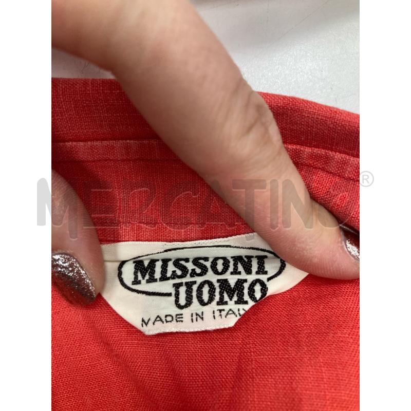 CAMICIA UOMO MISSONI ROSSA | Mercatino dell'Usato Gazzada schianno 3
