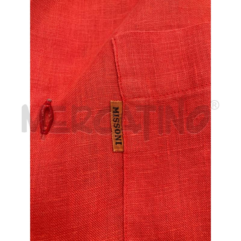 CAMICIA UOMO MISSONI ROSSA | Mercatino dell'Usato Gazzada schianno 4