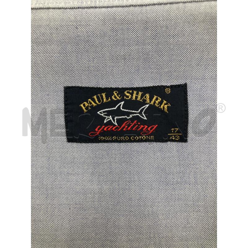 CAMICIA UOMO PAUL&SHARK AZZURRA MANICA CORTA | Mercatino dell'Usato Gazzada schianno 3