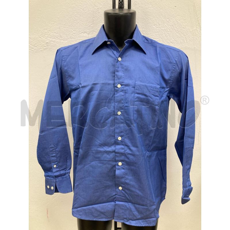 CAMICIA UOMO PIERRE CARDIN BLU  | Mercatino dell'Usato Gazzada schianno 1