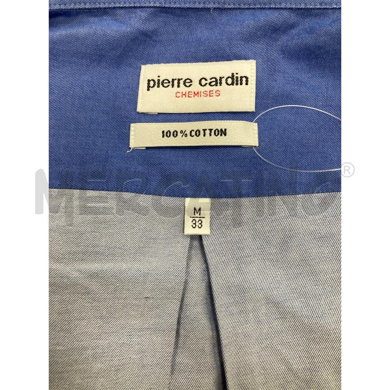 CAMICIA UOMO PIERRE CARDIN BLU  | Mercatino dell'Usato Gazzada schianno 4