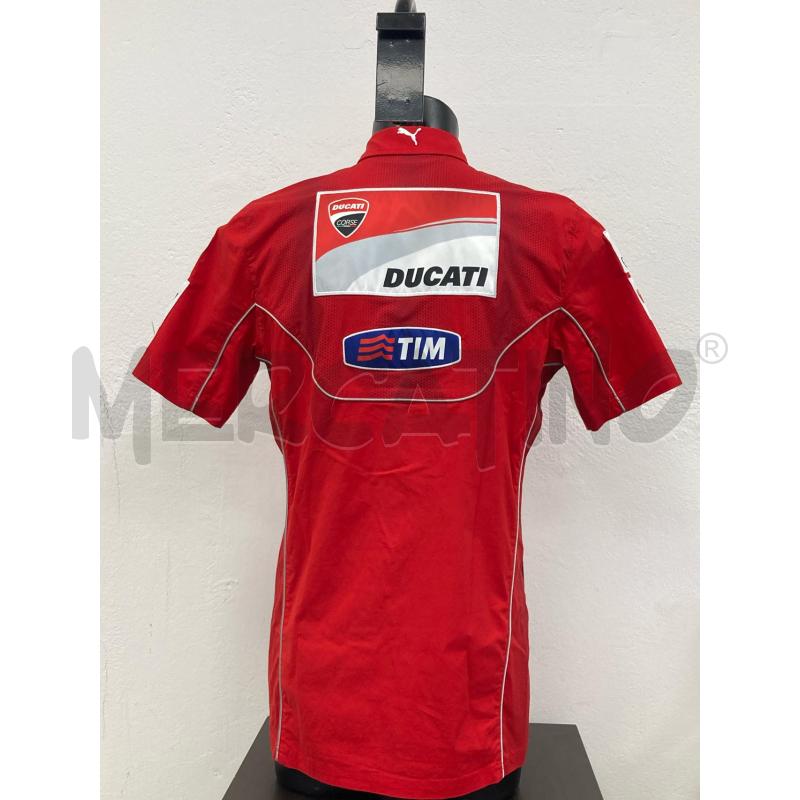 CAMICIA UOMO PUMA ROSSA LOGATA DUCATI | Mercatino dell'Usato Gazzada schianno 2