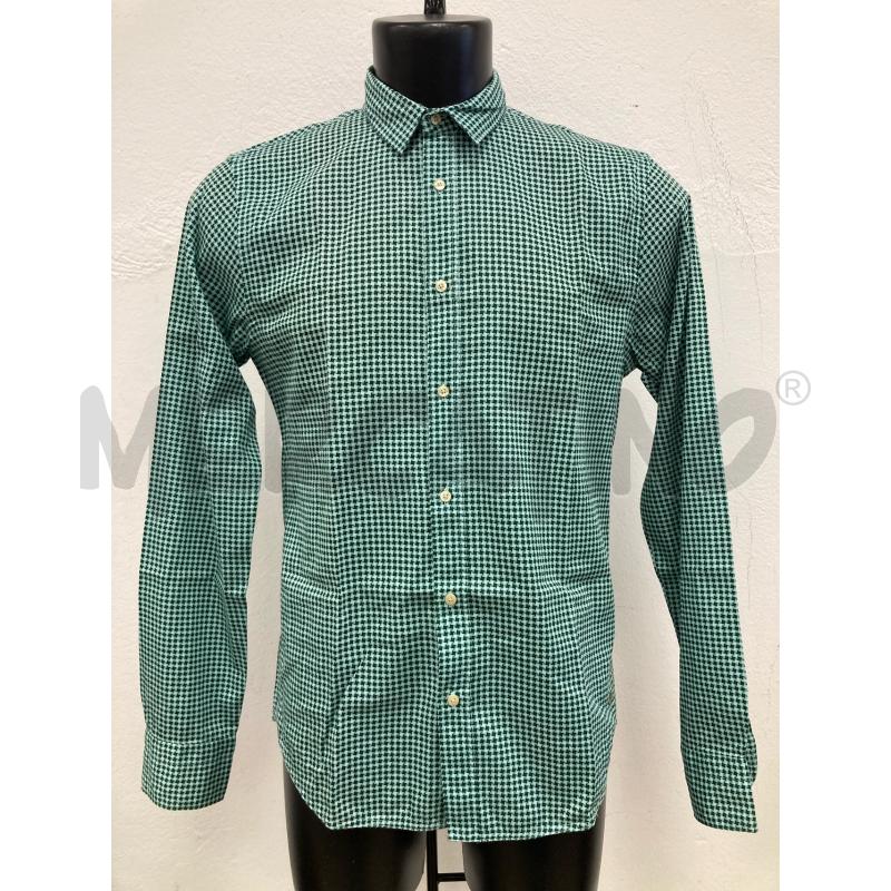 CAMICIA UOMO SCOTCH&SODA QUADRI AZZURRO VERDE | Mercatino dell'Usato Gazzada schianno 1