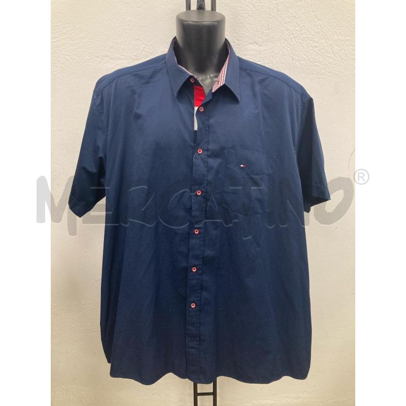 CAMICIA UOMO TOMMY HILFIGER BLU | Mercatino dell'Usato Gazzada schianno 1