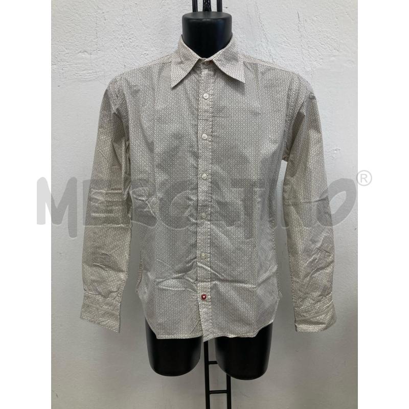 CAMICIA UOMO YESZEE BIANCA CERCHI TORTORA | Mercatino dell'Usato Gazzada schianno 1