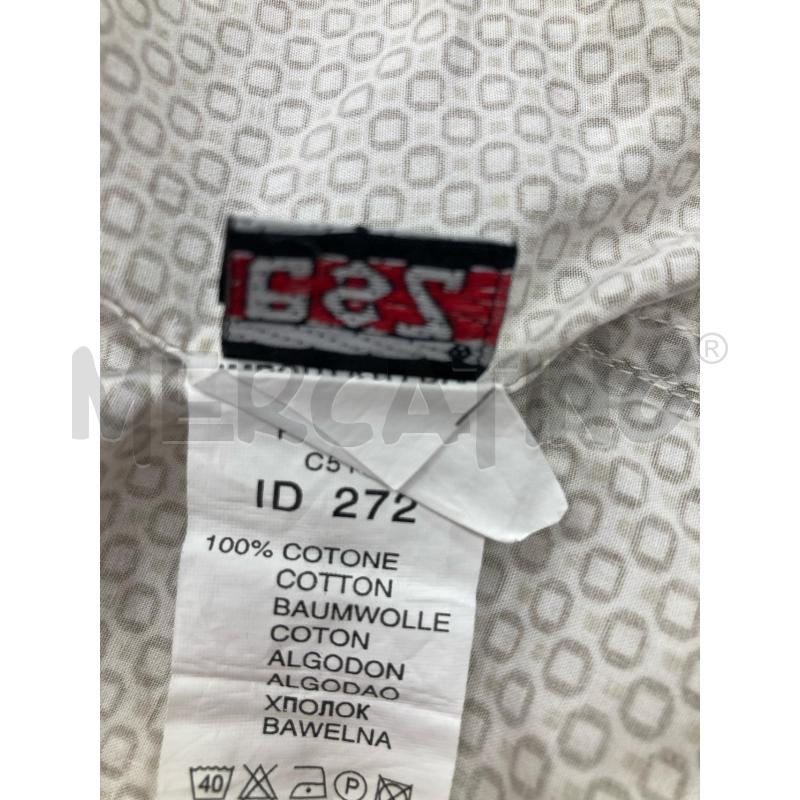 CAMICIA UOMO YESZEE BIANCA CERCHI TORTORA | Mercatino dell'Usato Gazzada schianno 4