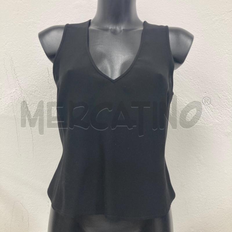 CANOTTA DONNA ARMANI NERA  | Mercatino dell'Usato Gazzada schianno 1