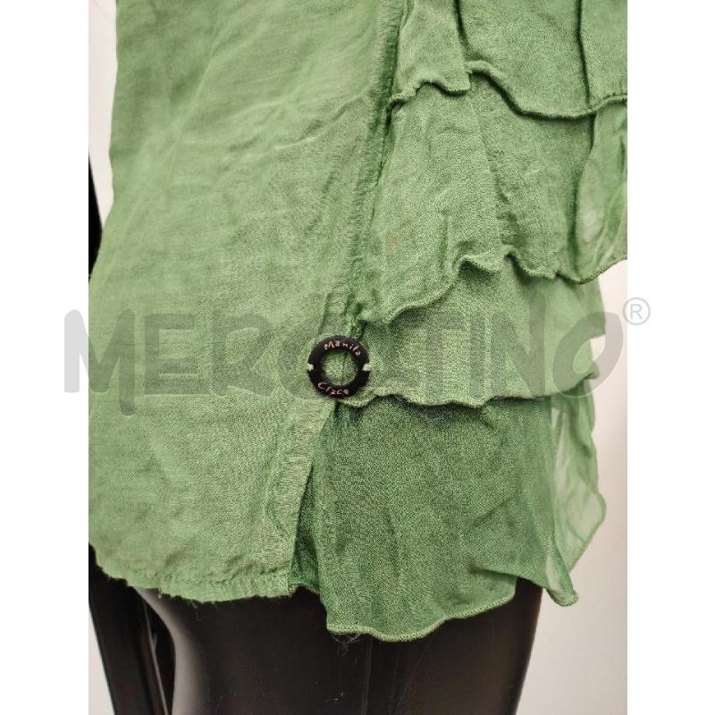 CANOTTA DONNA MANILA GRACE VERDE BALZE | Mercatino dell'Usato Gazzada schianno 3