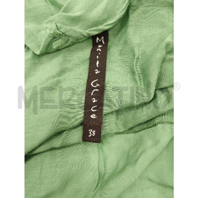 CANOTTA DONNA MANILA GRACE VERDE BALZE | Mercatino dell'Usato Gazzada schianno 4