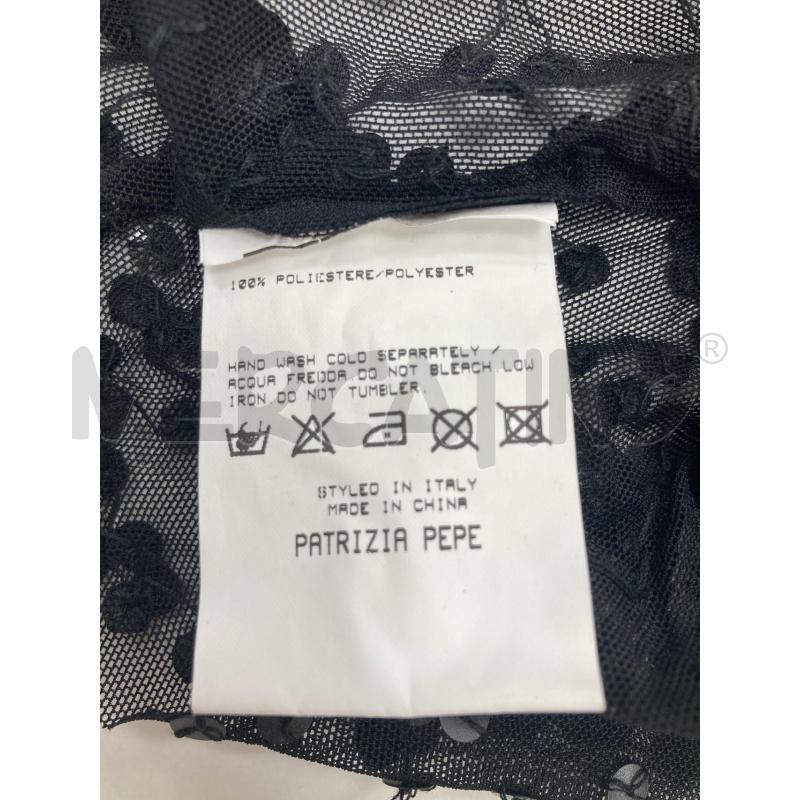 CANOTTA DONNA PATRIZIA PEPE NERA PAIETTES | Mercatino dell'Usato Gazzada schianno 4