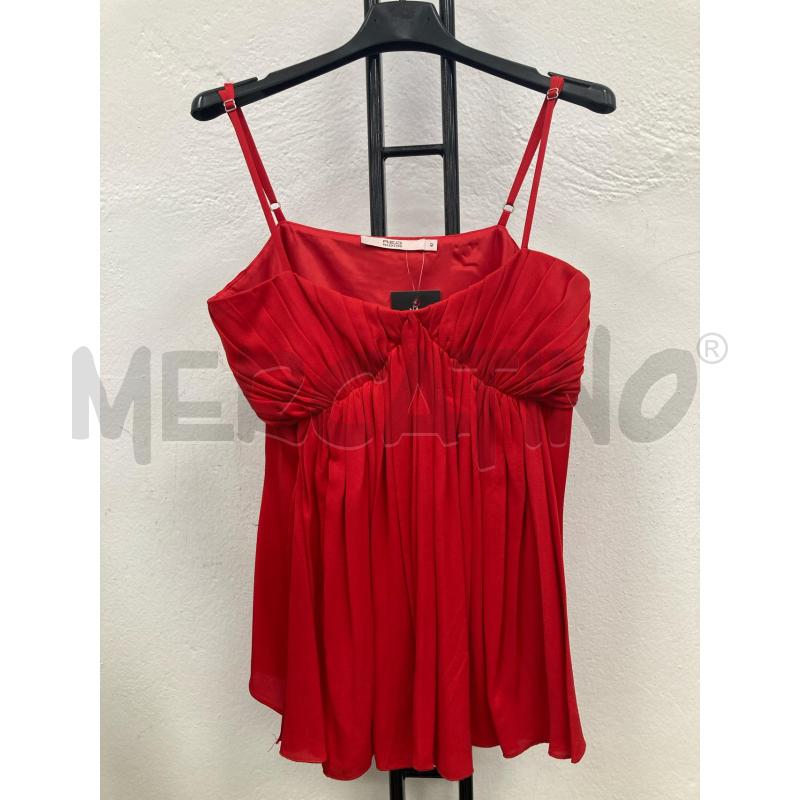 CANOTTA DONNA VALENTINO ROSSA | Mercatino dell'Usato Gazzada schianno 1