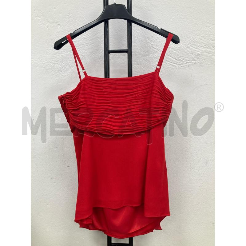 CANOTTA DONNA VALENTINO ROSSA | Mercatino dell'Usato Gazzada schianno 2