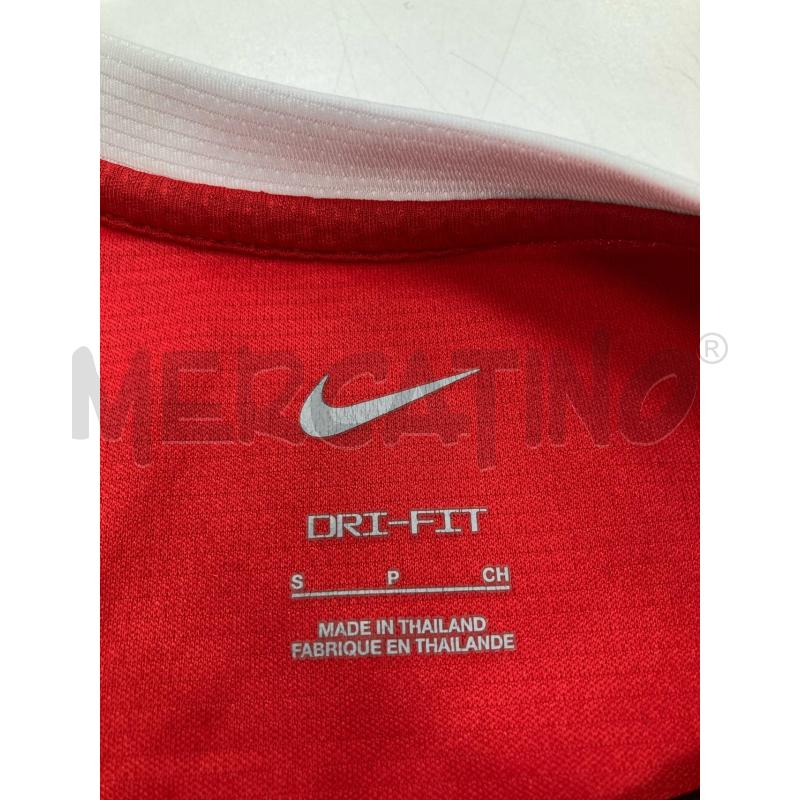 CANOTTA UOMO NIKE NERA ROSSA SCRITTA BIANCA | Mercatino dell'Usato Gazzada schianno 3