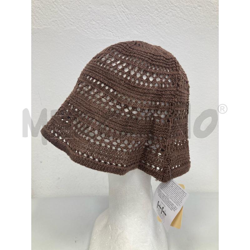 CAPPELLO DONNA ALVIERO MARTINI MARRONE STILE CROCHET NUOVO | Mercatino dell'Usato Gazzada schianno 2
