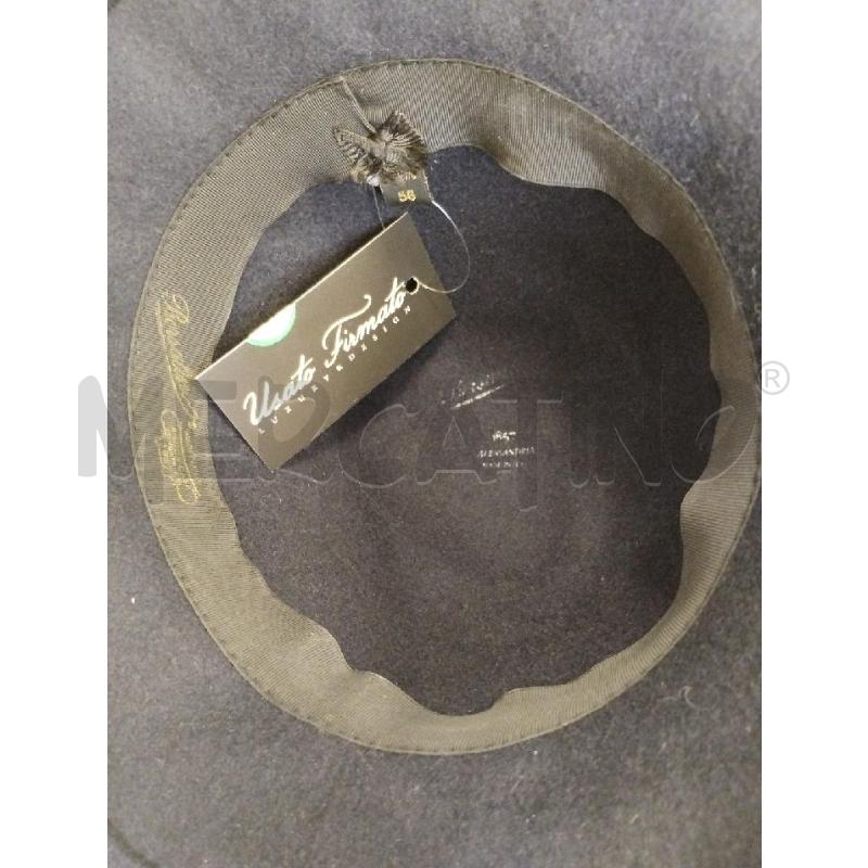 CAPPELLO DONNA BORSALINO BLU | Mercatino dell'Usato Gazzada schianno 4