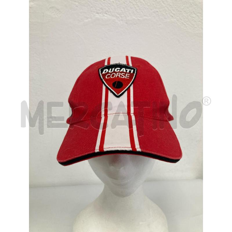 CAPPELLO DUCATI CORSE ROSSE  | Mercatino dell'Usato Gazzada schianno 1