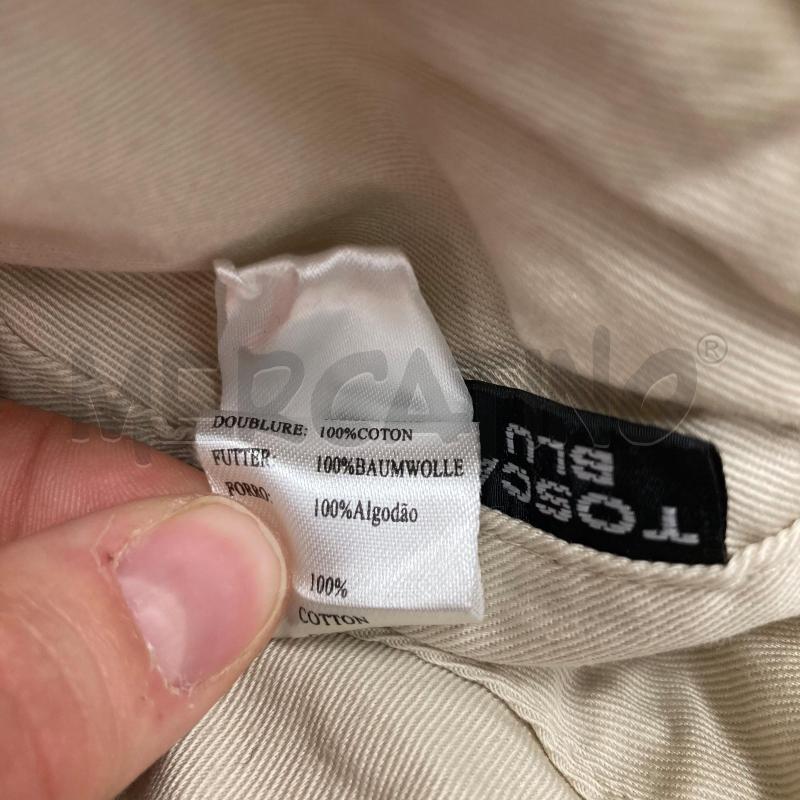 CAPPELLO PESCATORA TOSCA BLU BEIGE FOGLIE | Mercatino dell'Usato Gazzada schianno 4