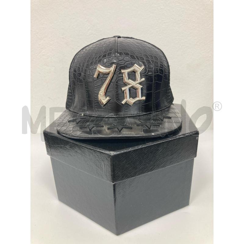 CAPPELLO PHILIPP PLEIN NERO DIFETTATO  | Mercatino dell'Usato Gazzada schianno 1