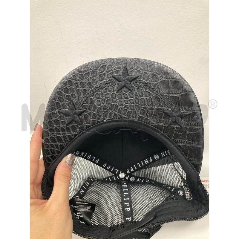 CAPPELLO PHILIPP PLEIN NERO DIFETTATO  | Mercatino dell'Usato Gazzada schianno 3