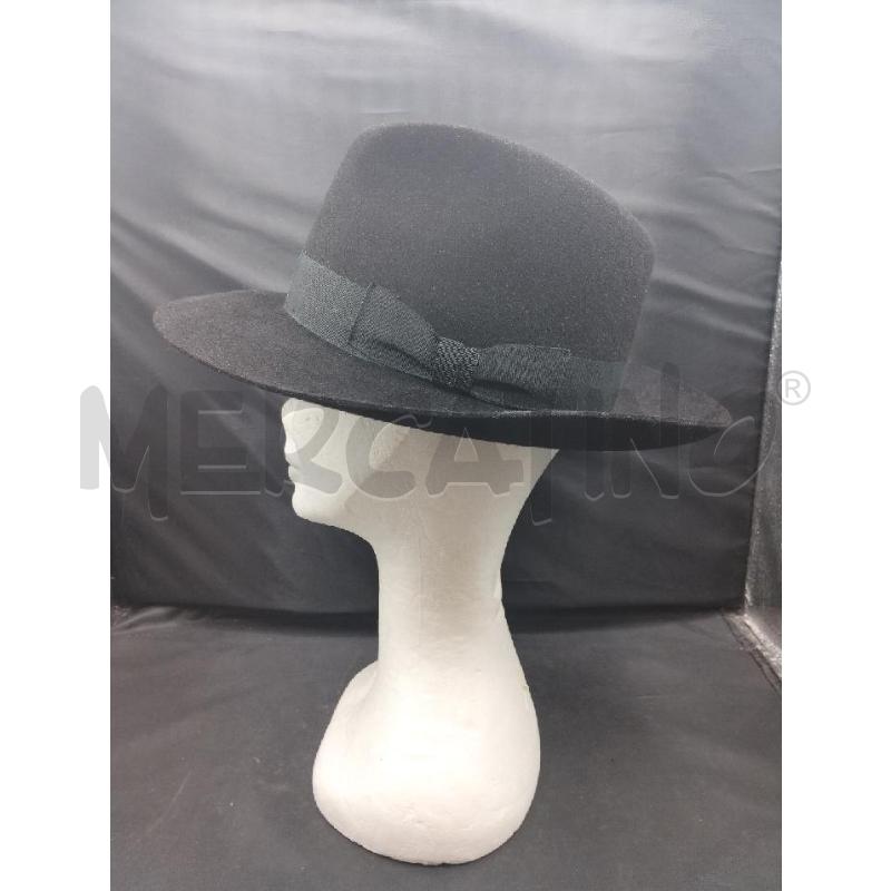 CAPPELLO UOMO BOGART NERO | Mercatino dell'Usato Gazzada schianno 2