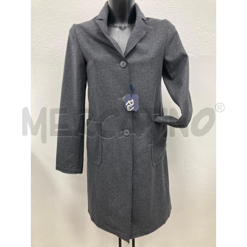 CAPPOTTO DONNA MARVILLE COTONE GRIGIO CARTELLINO | Mercatino dell'Usato Gazzada schianno 1