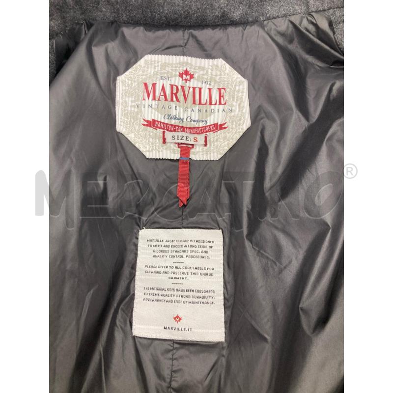 CAPPOTTO DONNA MARVILLE COTONE GRIGIO CARTELLINO | Mercatino dell'Usato Gazzada schianno 3