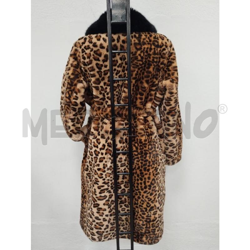 CAPPOTTO DONNA NOLITA BEIGE ANIMALIER DOUBLE FACE | Mercatino dell'Usato Gazzada schianno 4