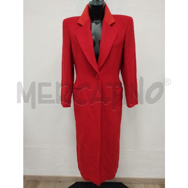 CAPPOTTO DONNA STUDIO 0001 FERRE ROSSO | Mercatino dell'Usato Gazzada schianno 1