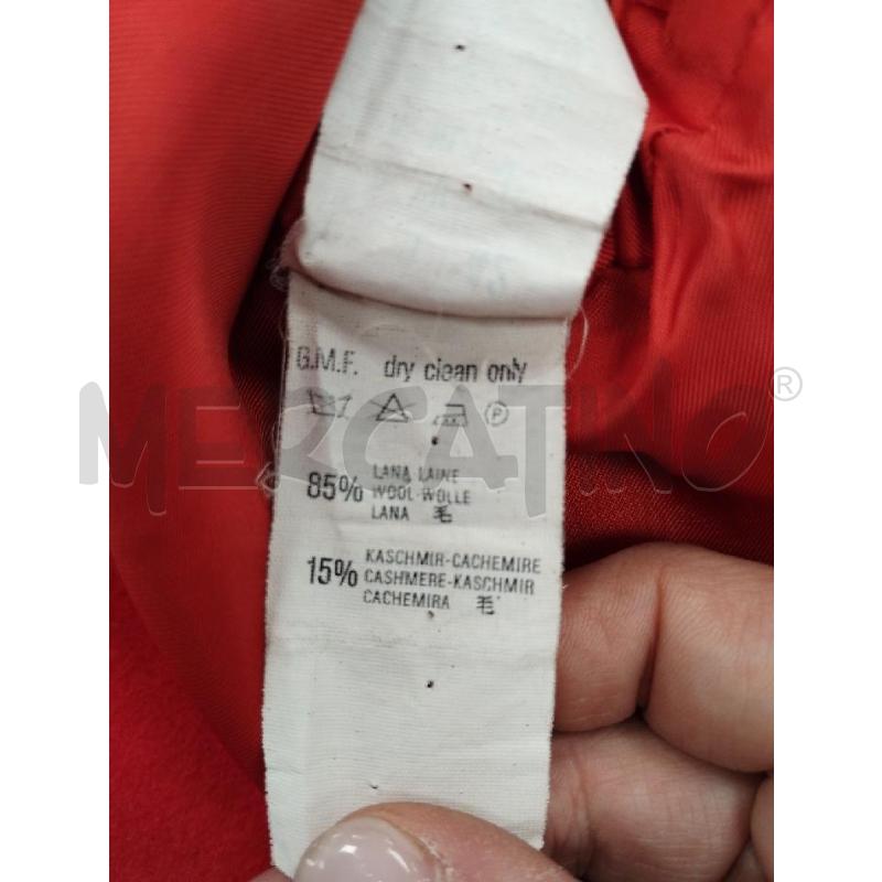 CAPPOTTO DONNA STUDIO 0001 FERRE ROSSO | Mercatino dell'Usato Gazzada schianno 4