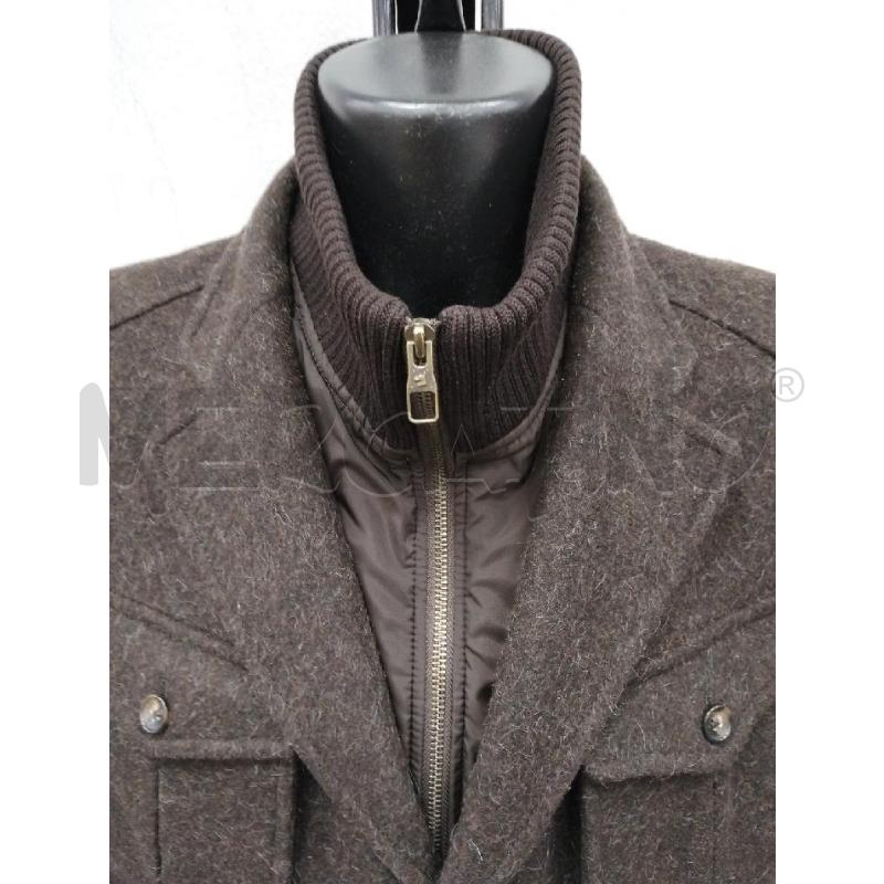 CAPPOTTO UOMO MONTECORE MARRONE  | Mercatino dell'Usato Gazzada schianno 2