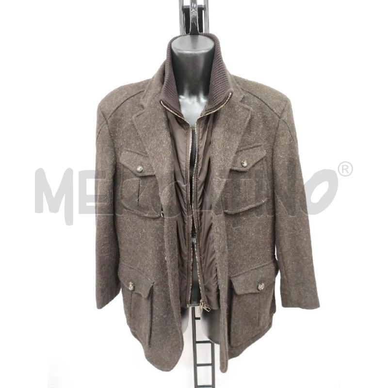 CAPPOTTO UOMO MONTECORE MARRONE  | Mercatino dell'Usato Gazzada schianno 4
