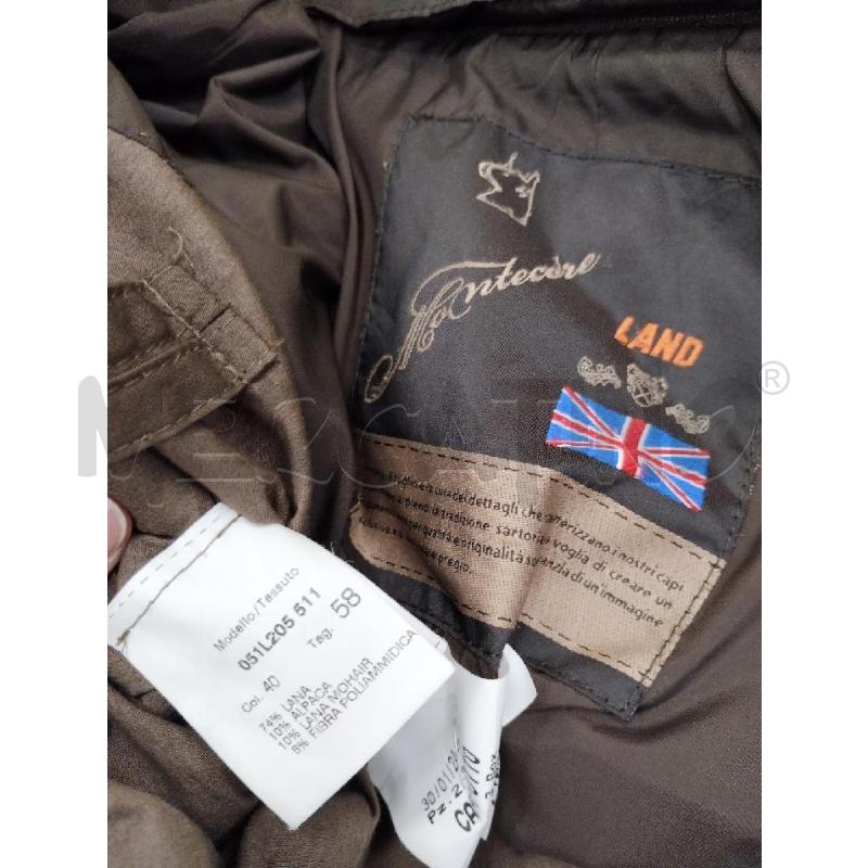CAPPOTTO UOMO MONTECORE MARRONE  | Mercatino dell'Usato Gazzada schianno 5